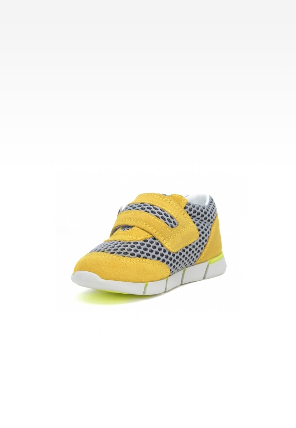 Półbuty BARTEK T-71949/SU5, szaro-żółty Widok 3