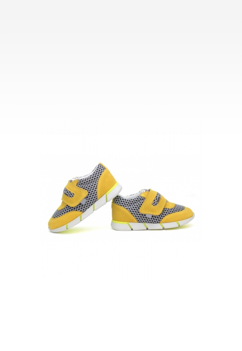 Półbuty BARTEK T-71949/SU5, szaro-żółty Widok 6