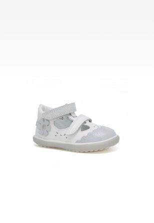 Obuwie profilaktyczne bartek baby BARTEK T-81798-7/AA2, dla dziewcząt, biało-szary