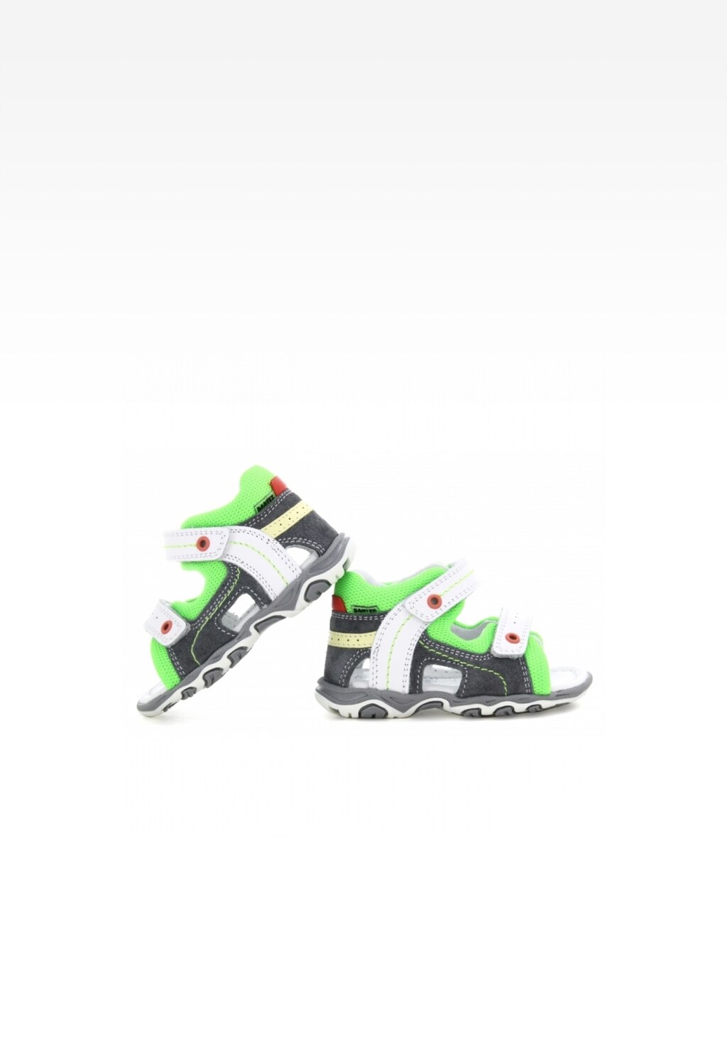 Sandały BARTEK W-11848-1/82Q, dla chłopców, biało-szary Widok 6