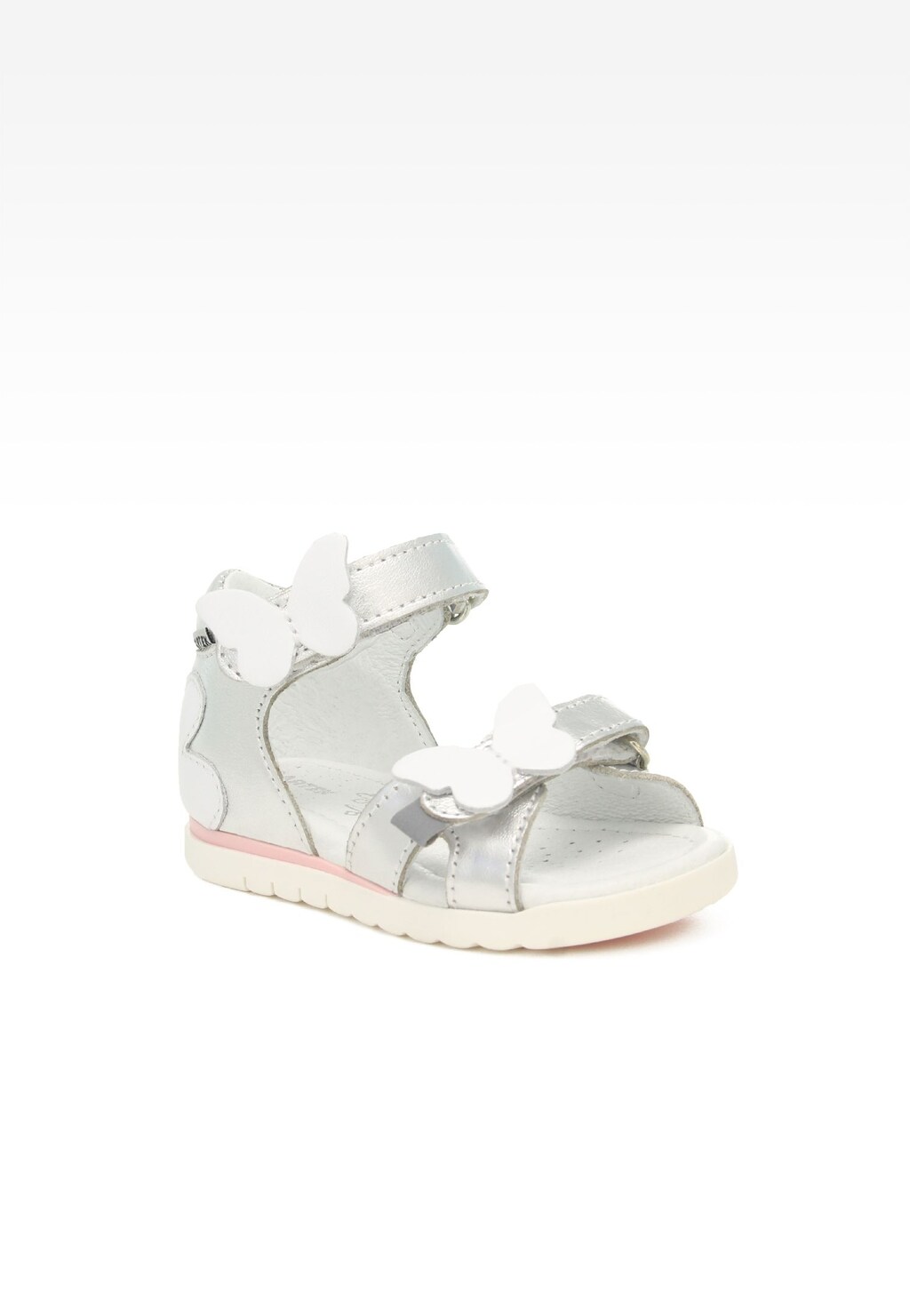 Sandały BARTEK 11417004, dla dziewcząt, srebrny Widok 2