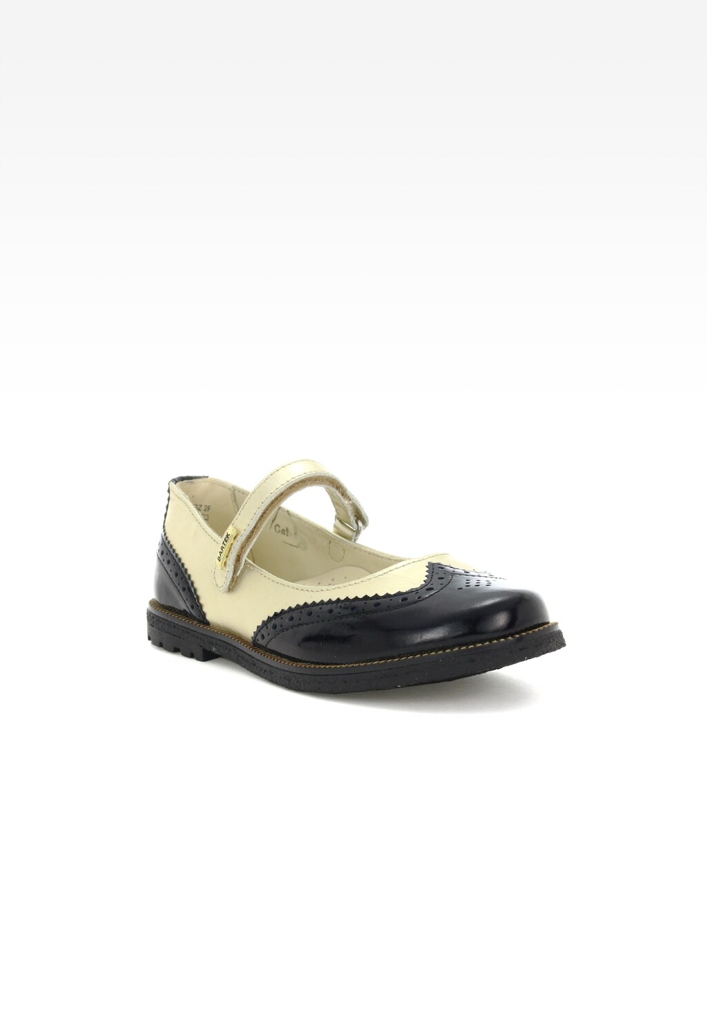 Wizytowe BARTEK T-25637/SZ/2F, dla dziewcząt, czarno-złoty Widok 2