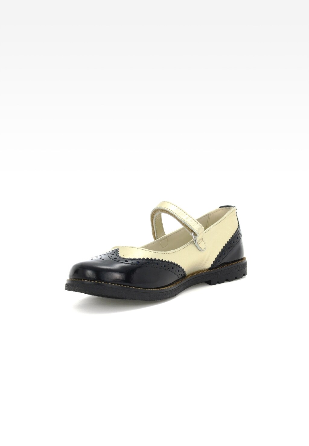 Wizytowe BARTEK T-25637/SZ/2F, dla dziewcząt, czarno-złoty Widok 3