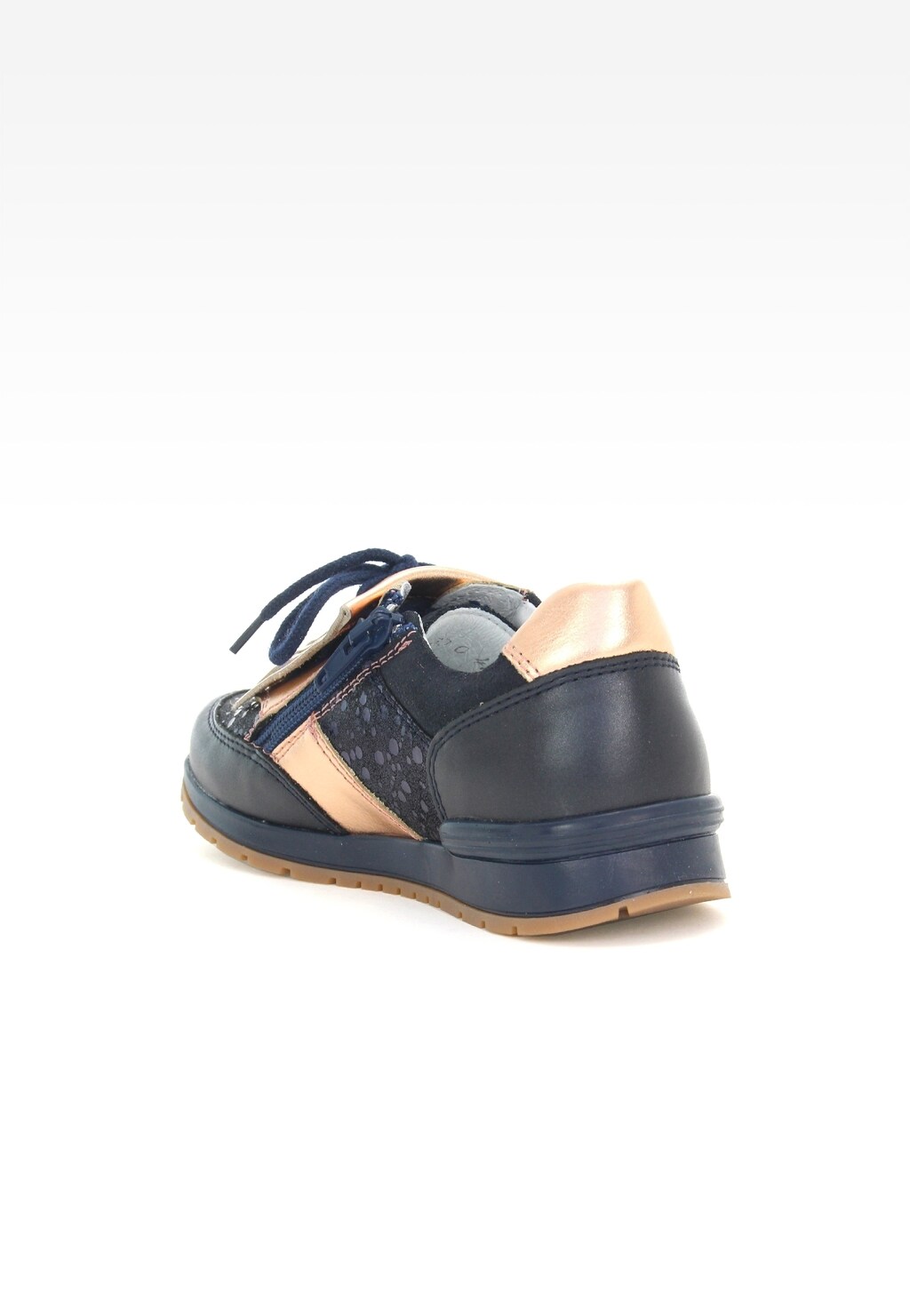 Półbuty BARTEK T-45695/SZ/04H, dla dziewcząt, ocean Widok 5