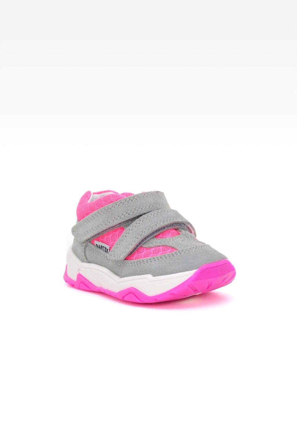 Półbuty BARTEK W-71131/J12, dla dziewcząt, szaro-różowy Widok 2