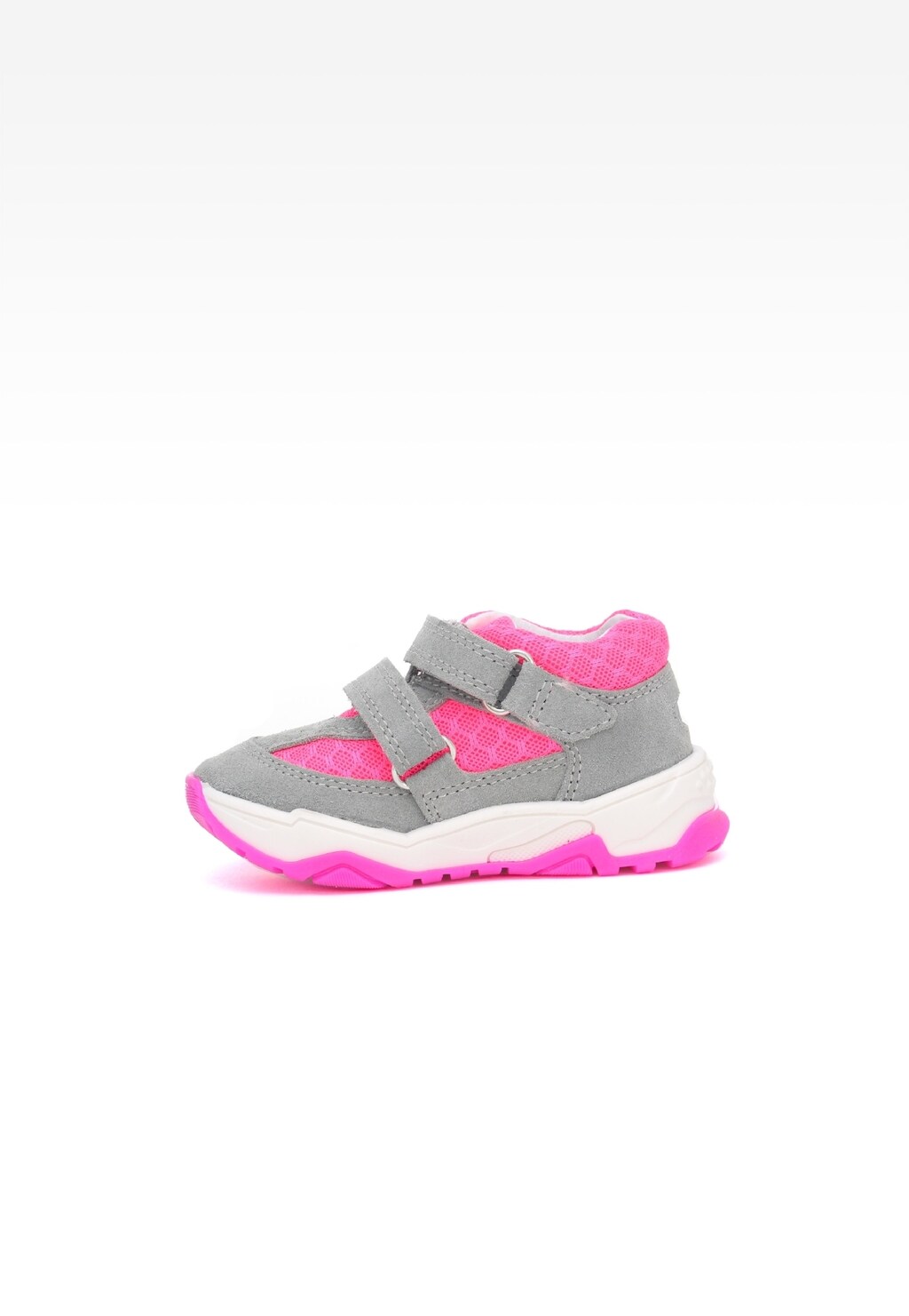 Półbuty BARTEK W-71131/J12, dla dziewcząt, szaro-różowy Widok 4