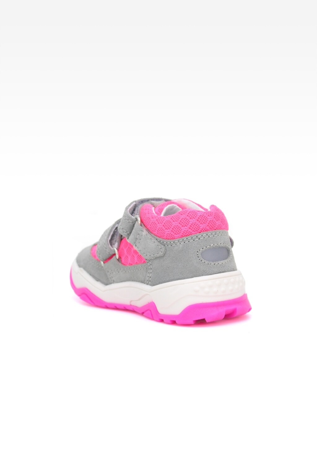 Półbuty BARTEK W-71131/J12, dla dziewcząt, szaro-różowy Widok 5