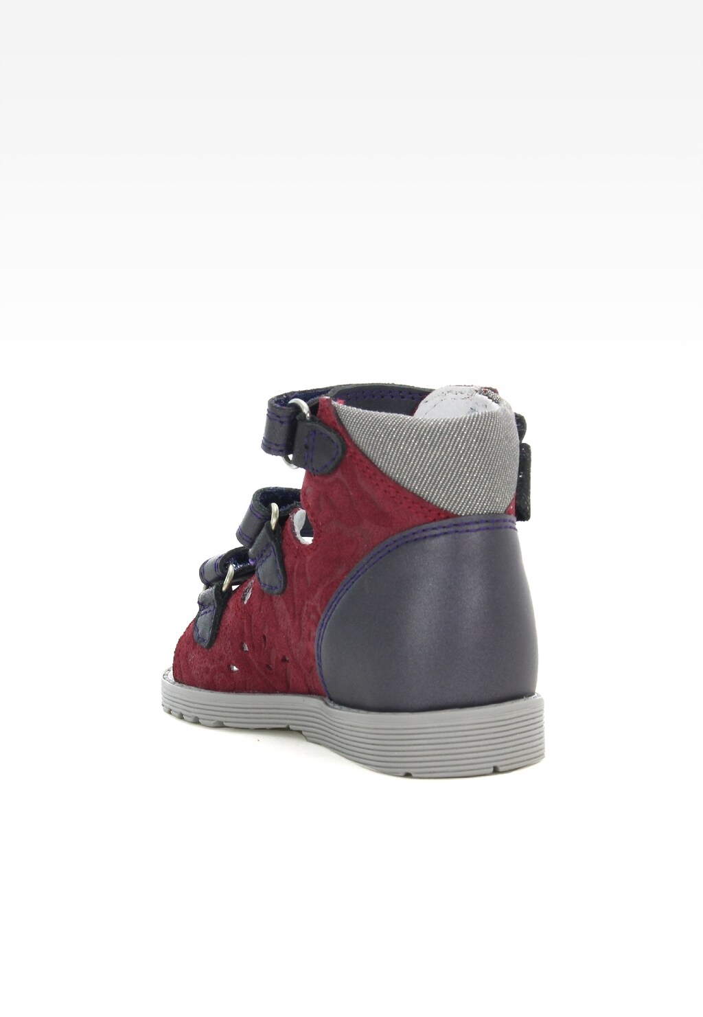 Obuwie profilaktyczne bartek BARTEK T-81803-5/1L, dla dziewcząt, fioletowo-bordowy Widok 5