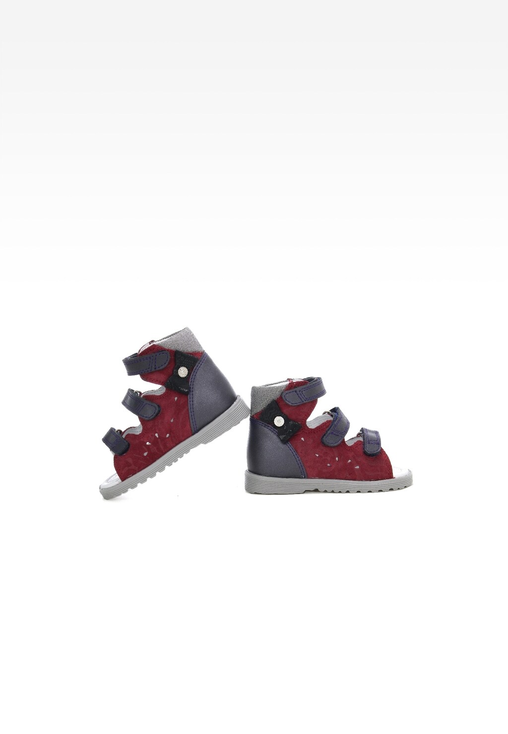 Obuwie profilaktyczne bartek BARTEK T-81803-5/1L, dla dziewcząt, fioletowo-bordowy Widok 6