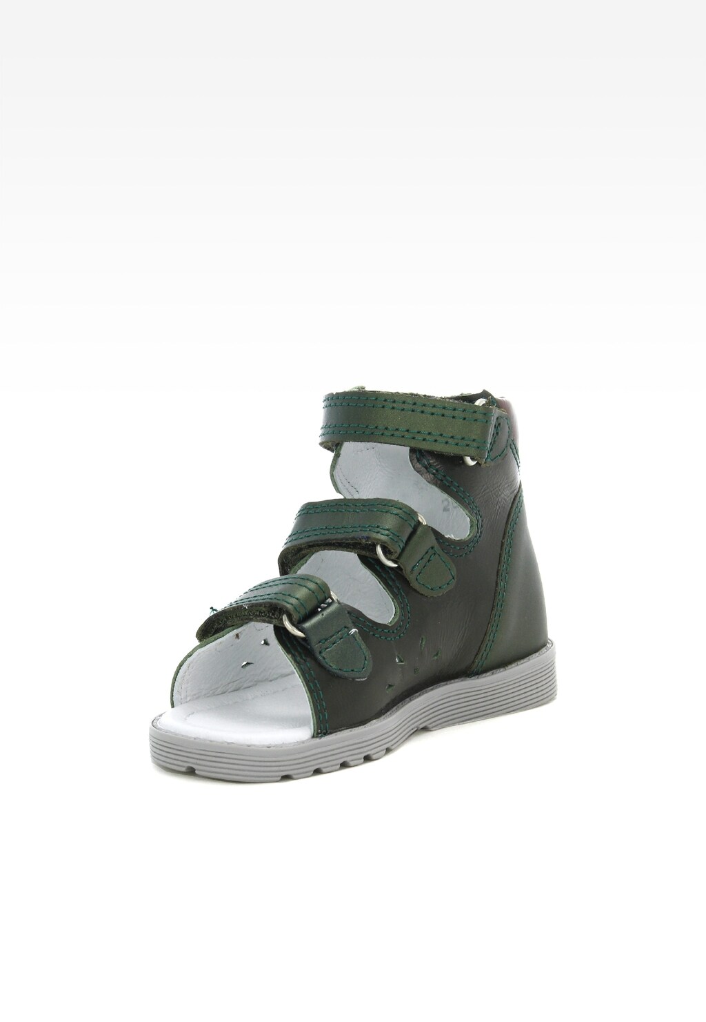 Obuwie profilaktyczne bartek BARTEK T-81803-5/LCZ, dla dziewcząt, oliwkowo-zielony Widok 3