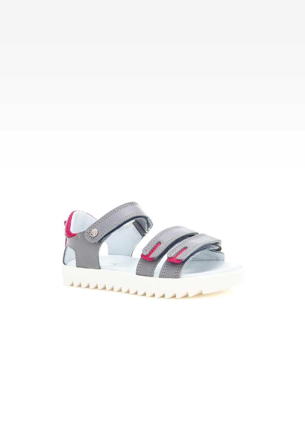 Sandały BARTEK W-39178/1PW, dla dziewcząt, szary Widok 1