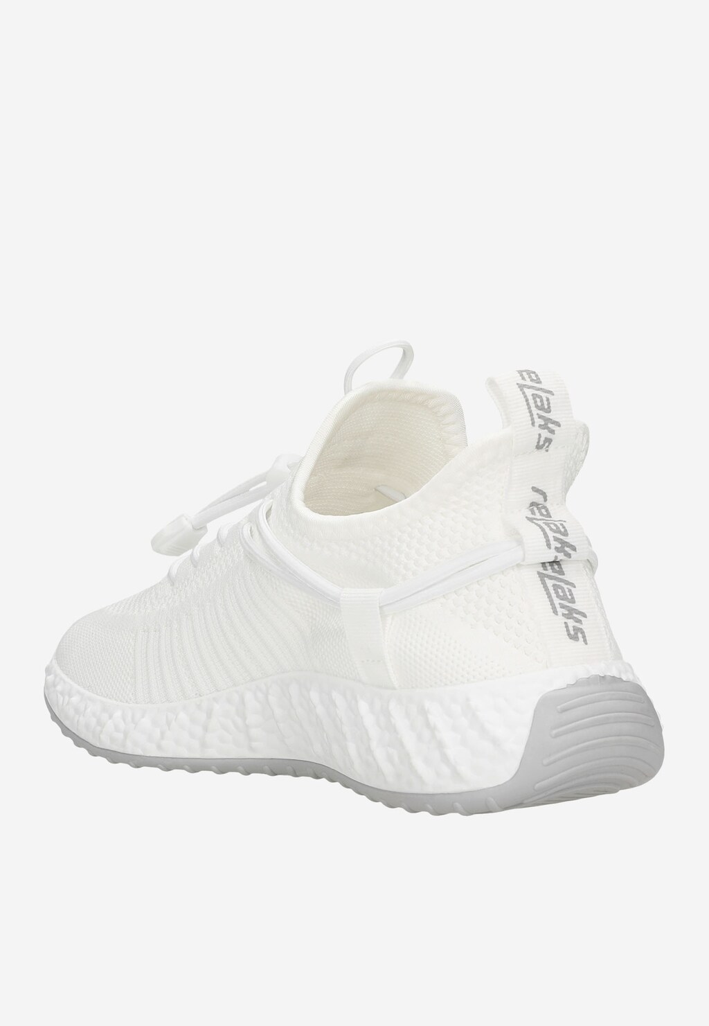 Białe wiosenne półbuty damskie wsuwane 46166-89 Widok 3