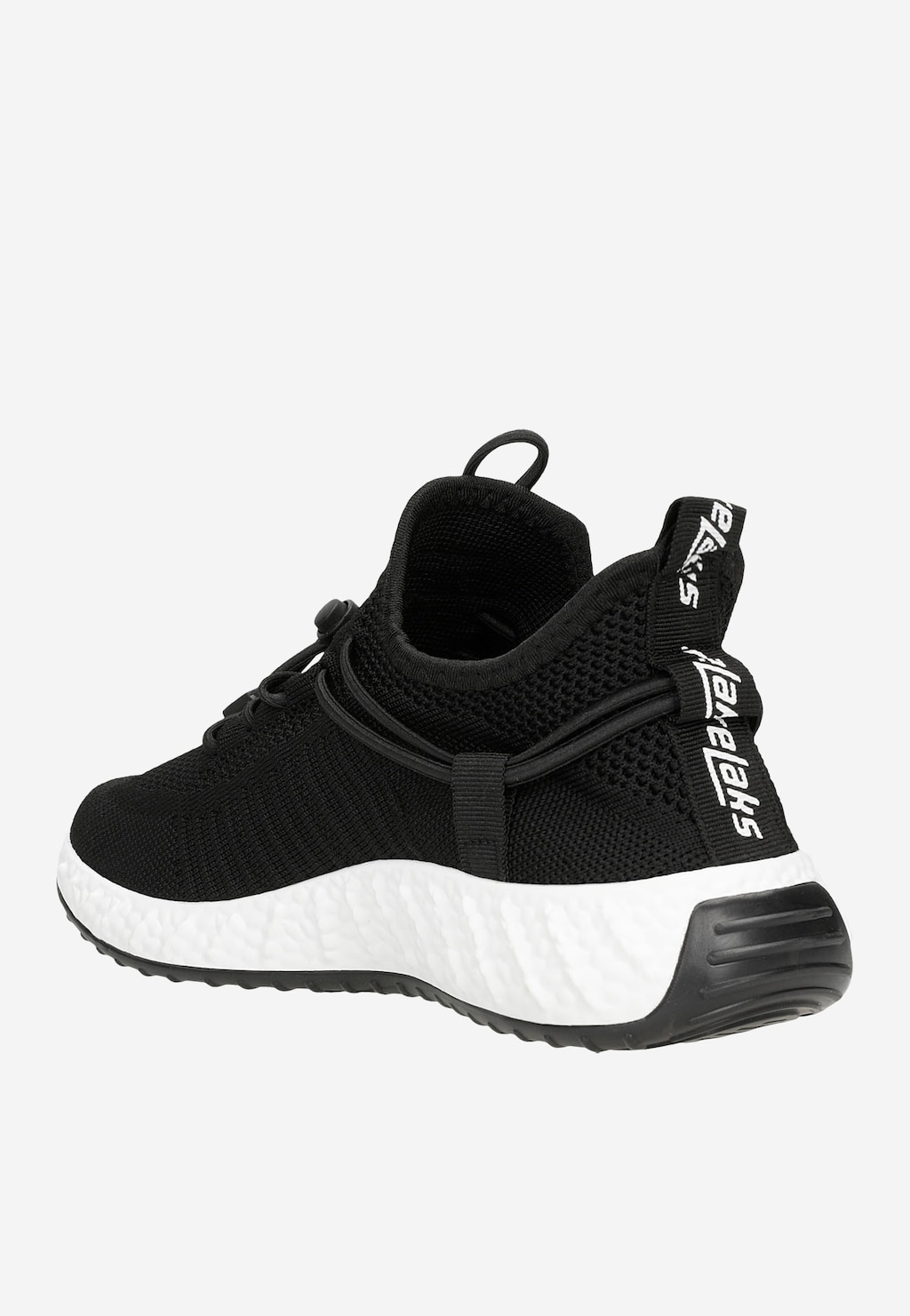 Dámske sneakersy v čiernej farbe pre každodenné pohodlie 46166-81 Widok 4