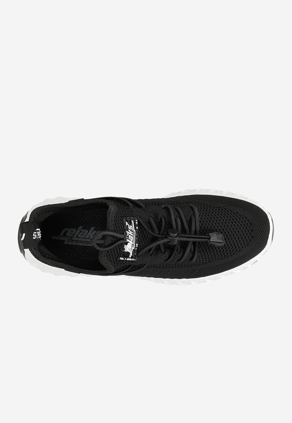 Dámske sneakersy v čiernej farbe pre každodenné pohodlie 46166-81 Widok 5