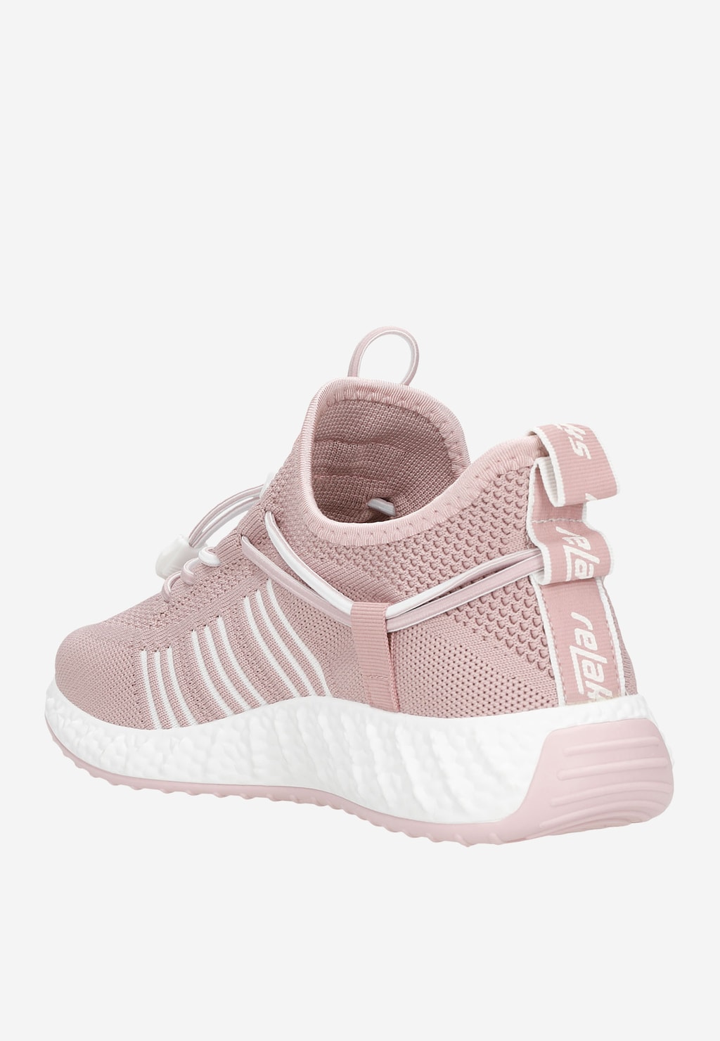 Wygodne półbuty damskie w kolorze różowym 46166-85 Widok 4