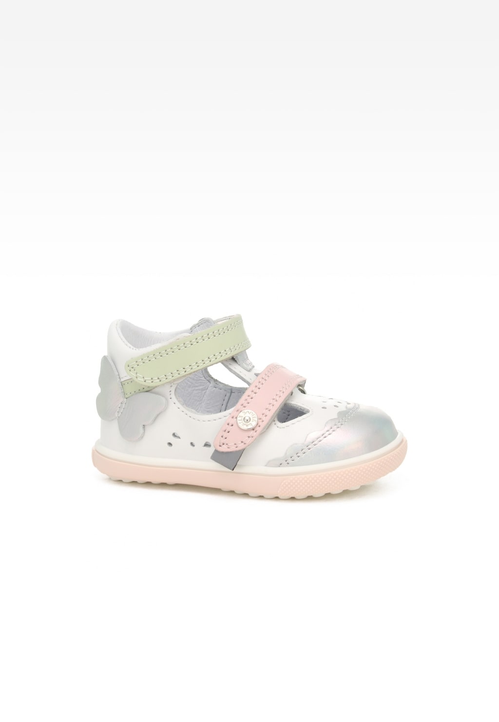 Obuwie profilaktyczne bartek baby BARTEK 81798-022, dla dziewcząt, biało-srebrny Widok 1