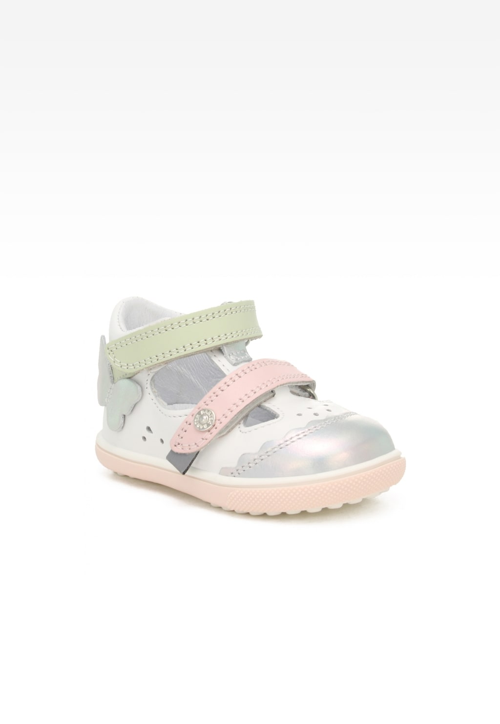 Obuwie profilaktyczne bartek baby BARTEK 81798-022, dla dziewcząt, biało-srebrny Widok 2