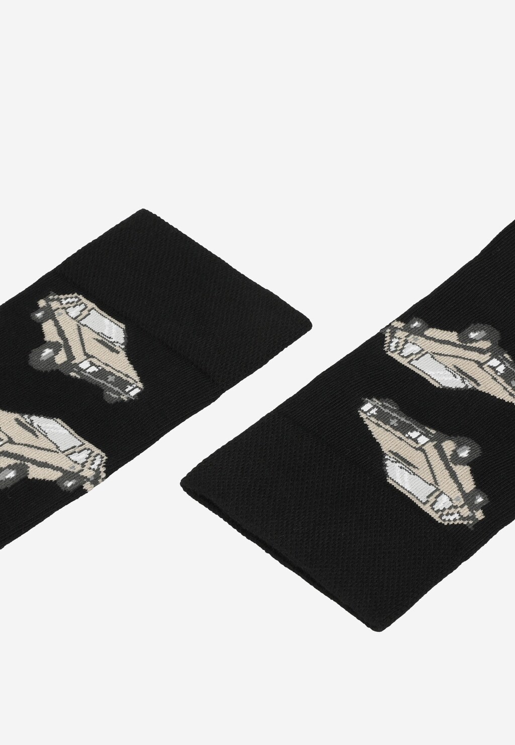 Bavlnené pánske ponožky so štýlovými autíčkami 97041-81 Widok 2