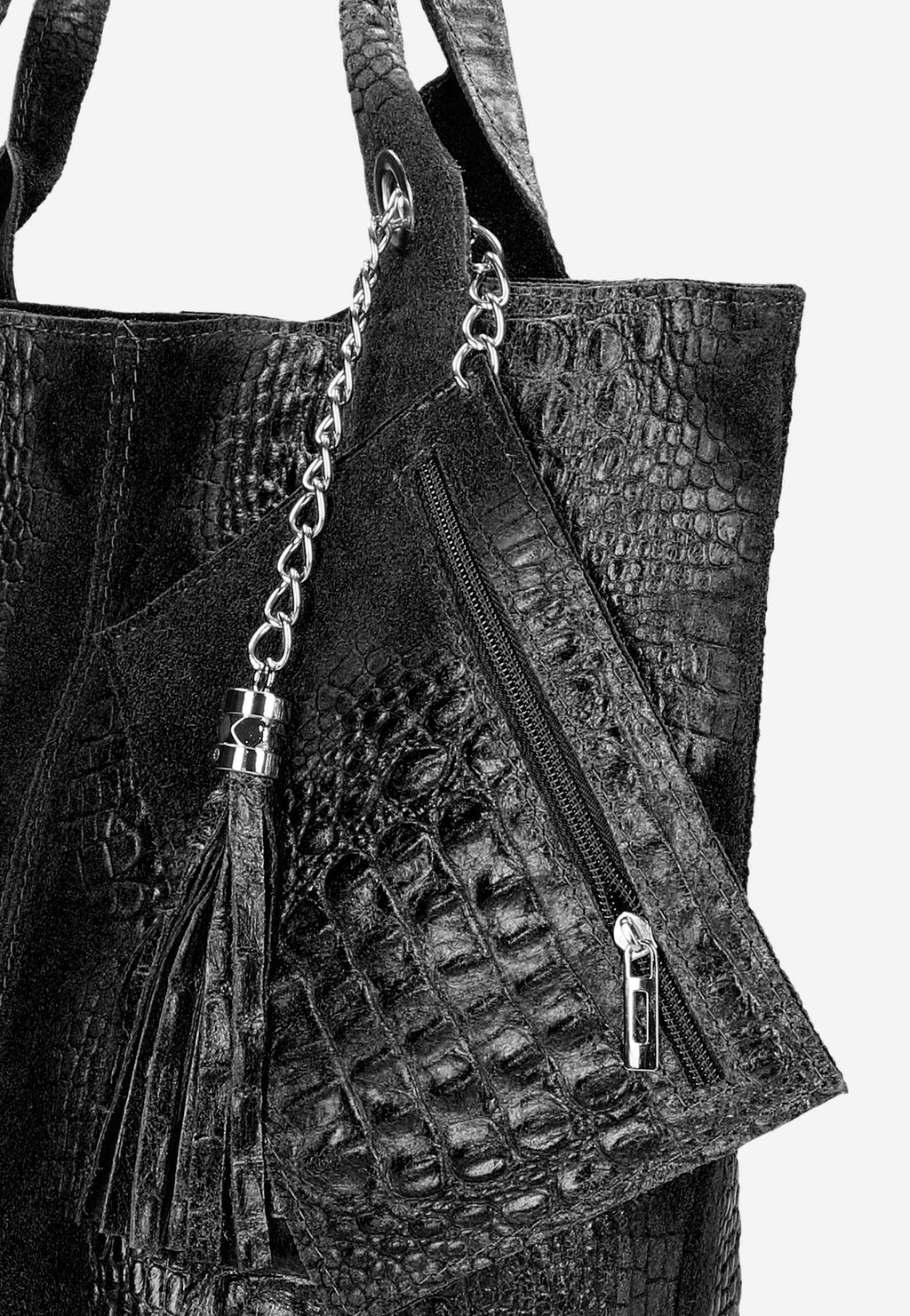 Dámská kožená shooper bag 80272-61 Widok 5