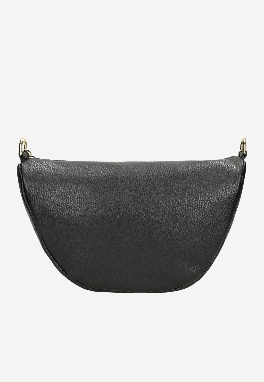 Czarna torebka typu nerka z łańcuszkiem 80284-51 Widok 3