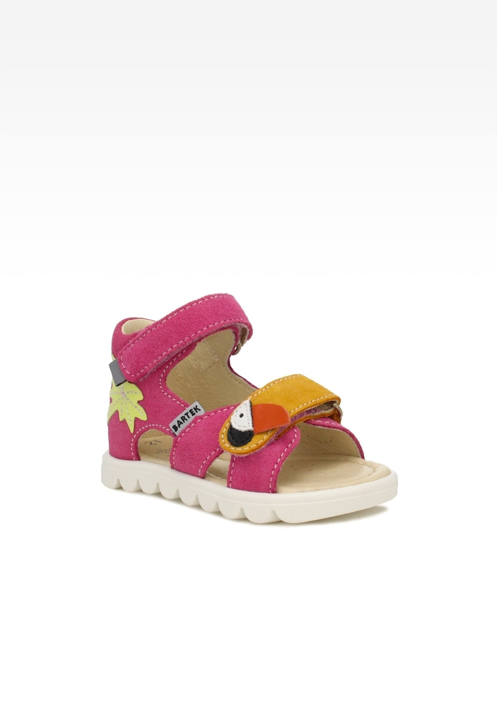 Sandále BARTEK 11227010, pro dívky, fuchsiové Widok 2
