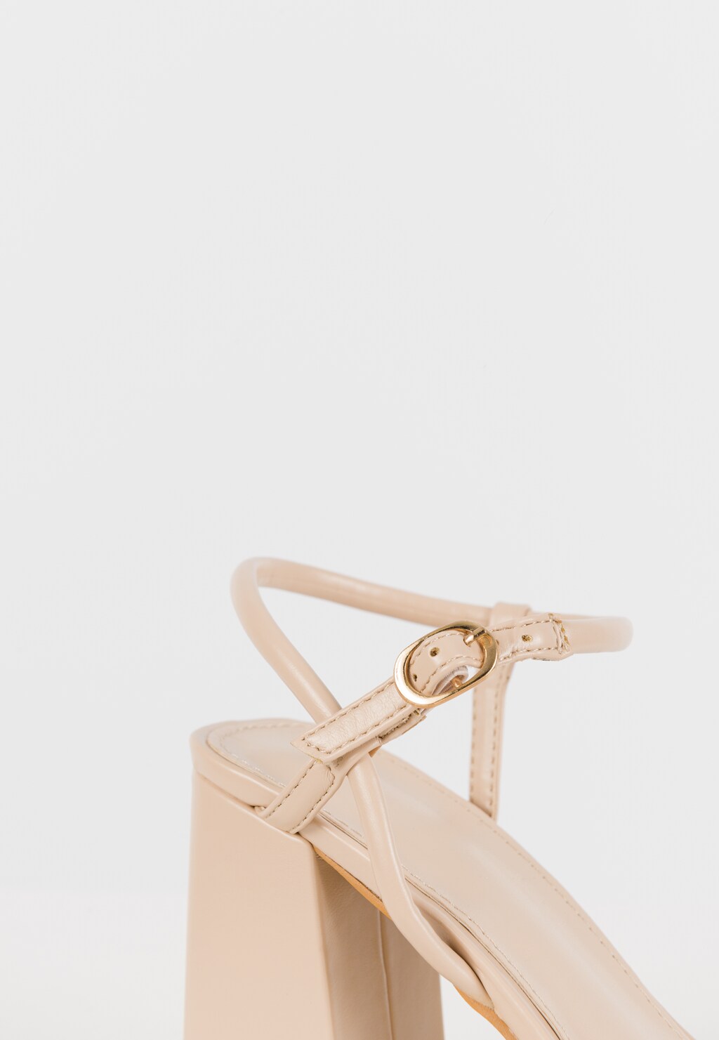 WJS różowe sandały damskie na masywnym obcasie WJS74047-54 Widok 5