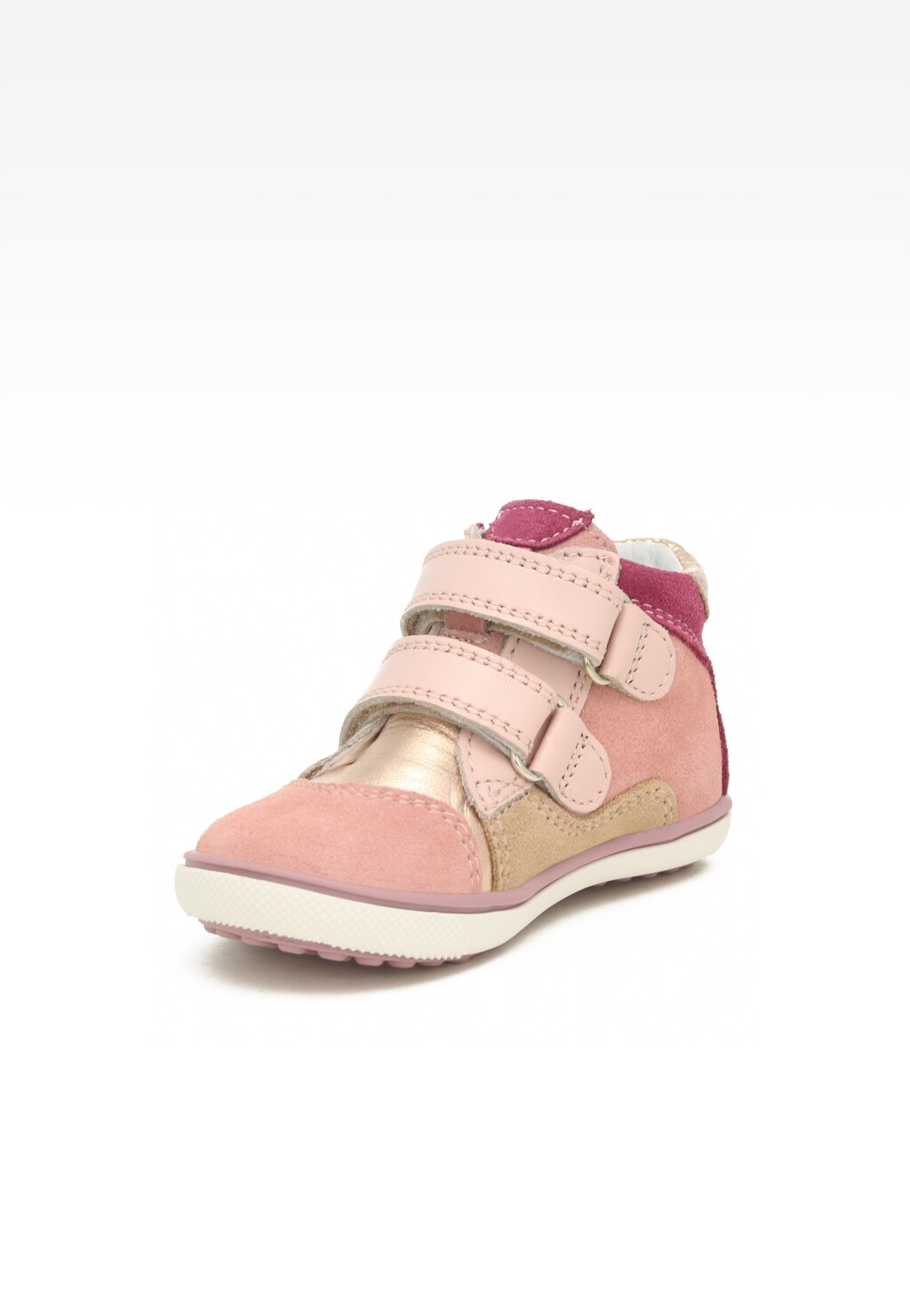 Členkové topánky BARTEK 11703-030, pre dievčatá, svetlo ružové Widok 3