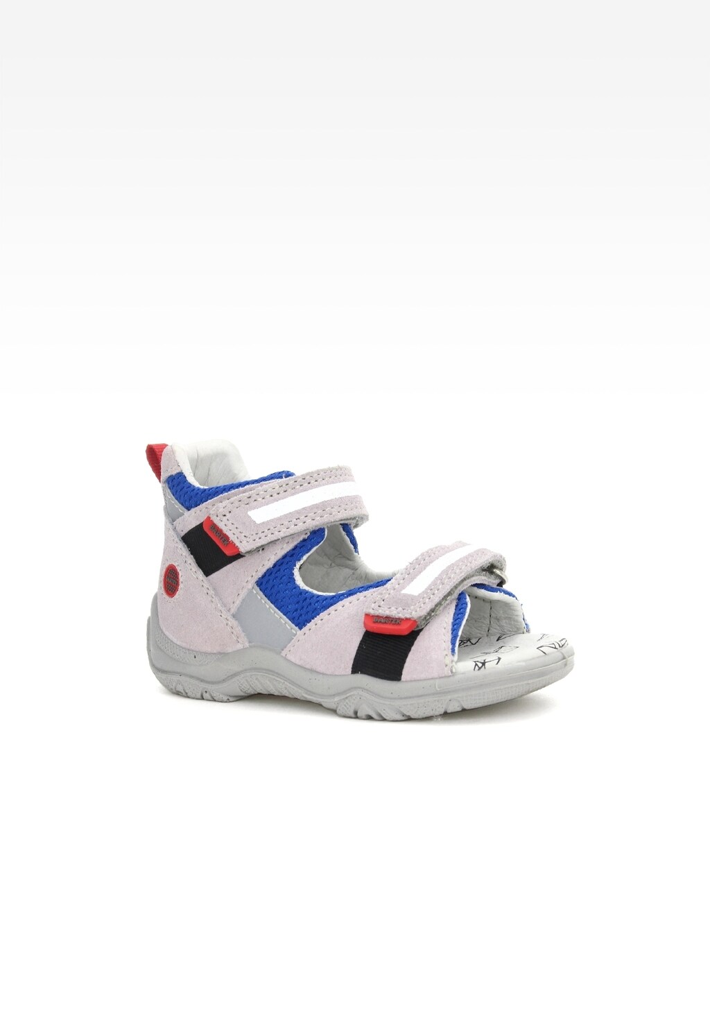 Sandały BARTEK T-31917/0X7 II, dla chłopców, szary Widok 1