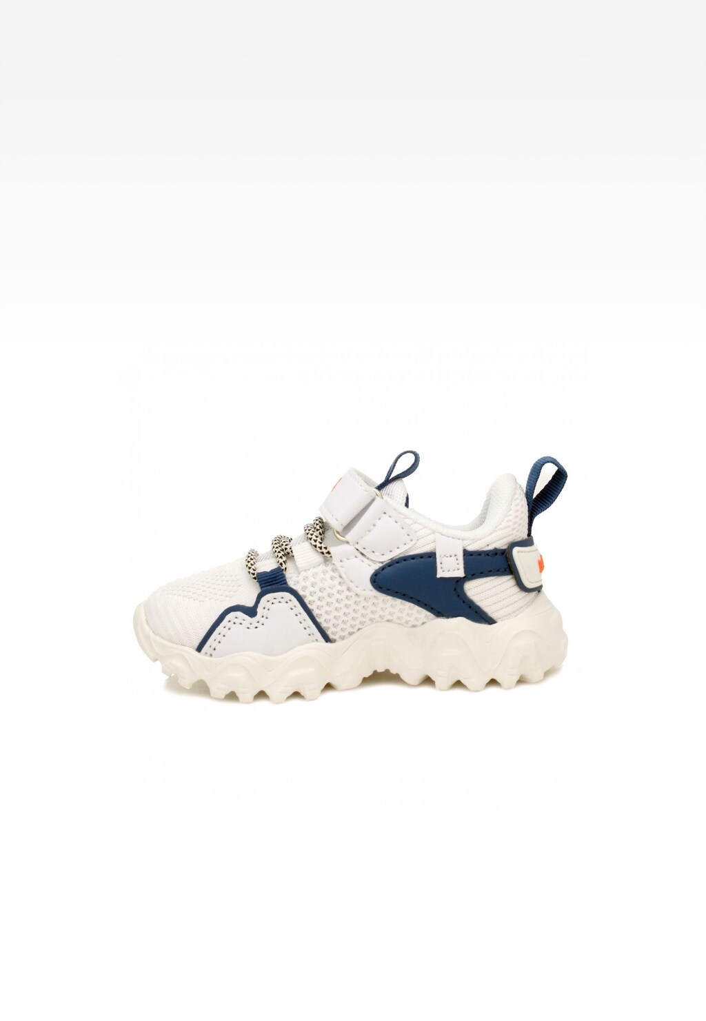 Półbuty BARTEK 15621003, biało-granatowy Widok 3