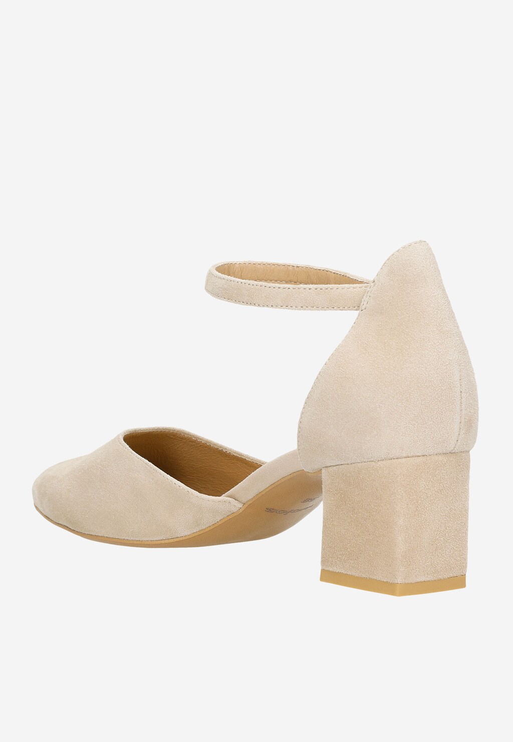 Na jar sú nové béžové semišové lodičky tá správna voľba 35086-64 Widok 4