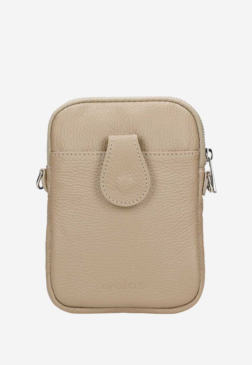 Praktyczne etui na telefon ze skóry licowej 80285-54 Widok 1