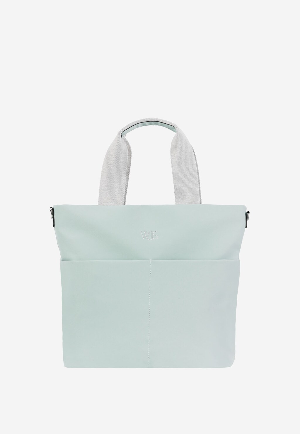 WJS duża torebka damska na co dzień w kolorze miętowym WJS76088-57 Widok 1