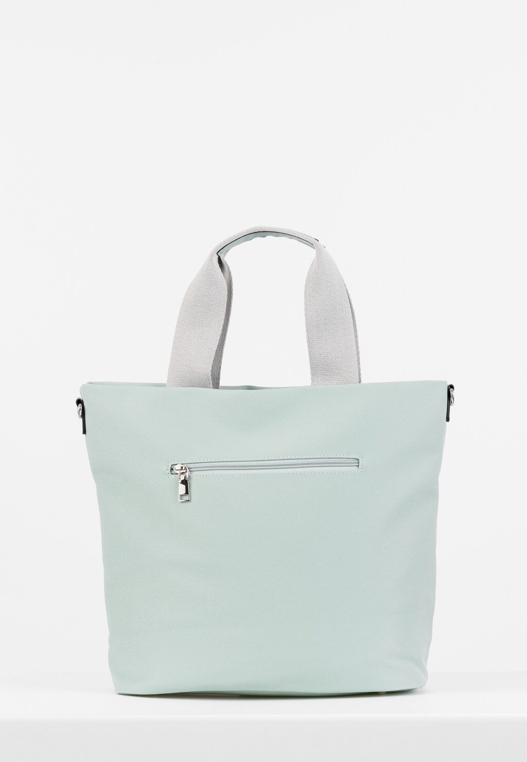 WJS duża torebka damska na co dzień w kolorze miętowym WJS76088-57 Widok 3