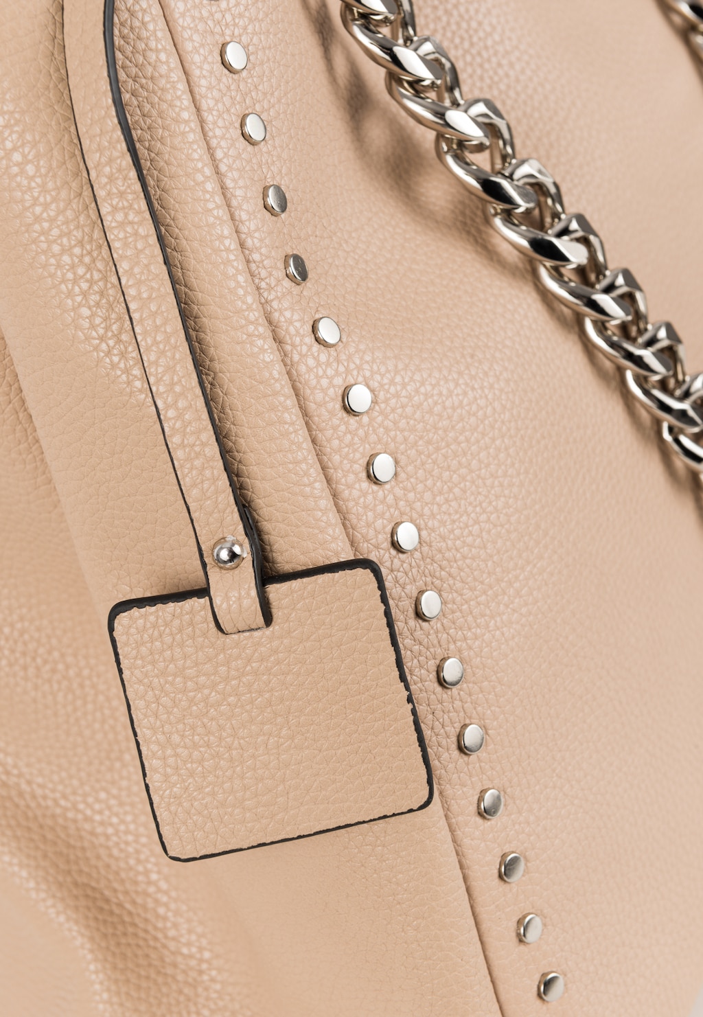 WJS beżowa torebka damska z rączkami w formie łańcuszków WJS76099-54 Widok 4