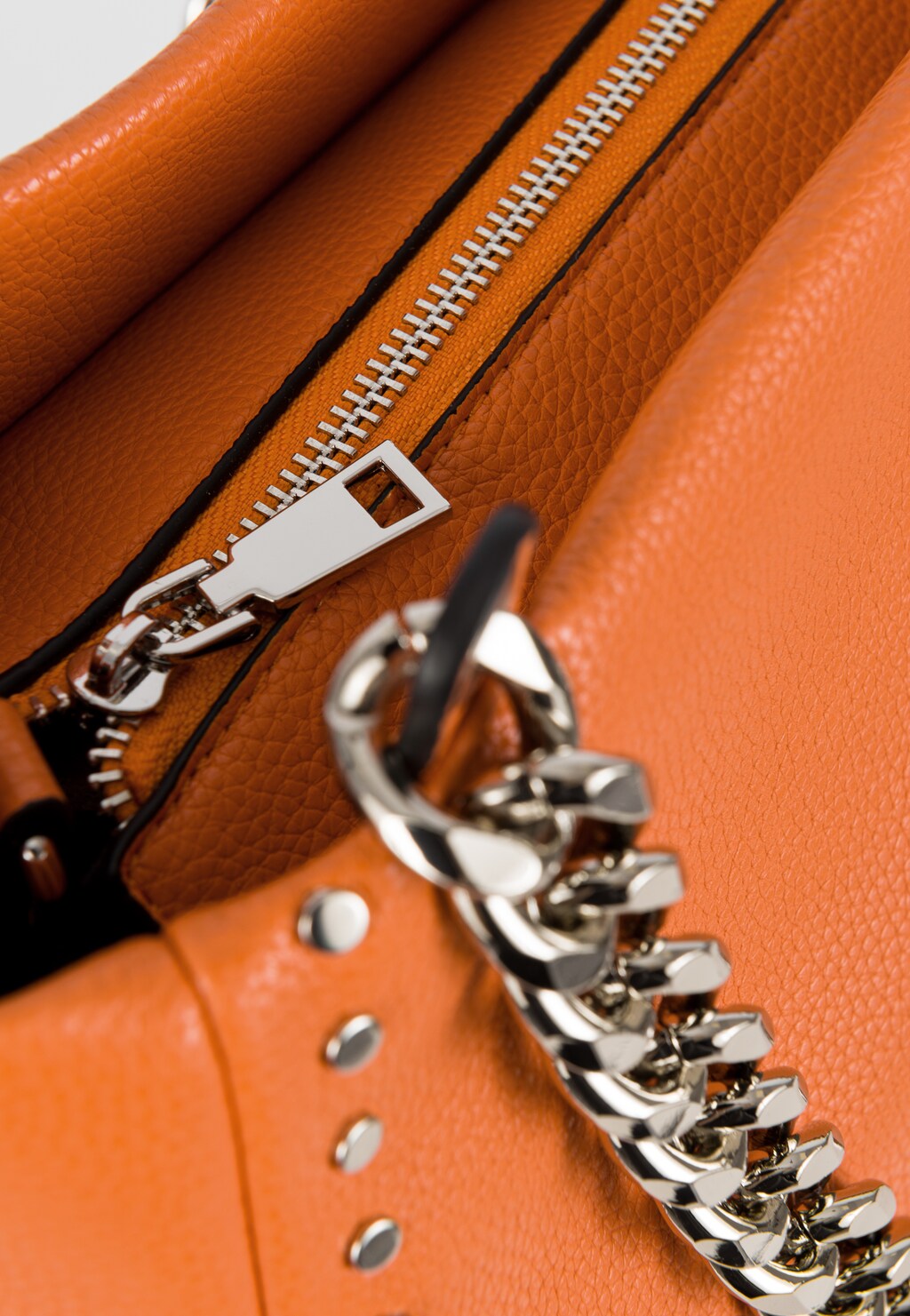 WJS pojemna torebka damska w kolorze pomarańczowym WJS76099-55 Widok 3