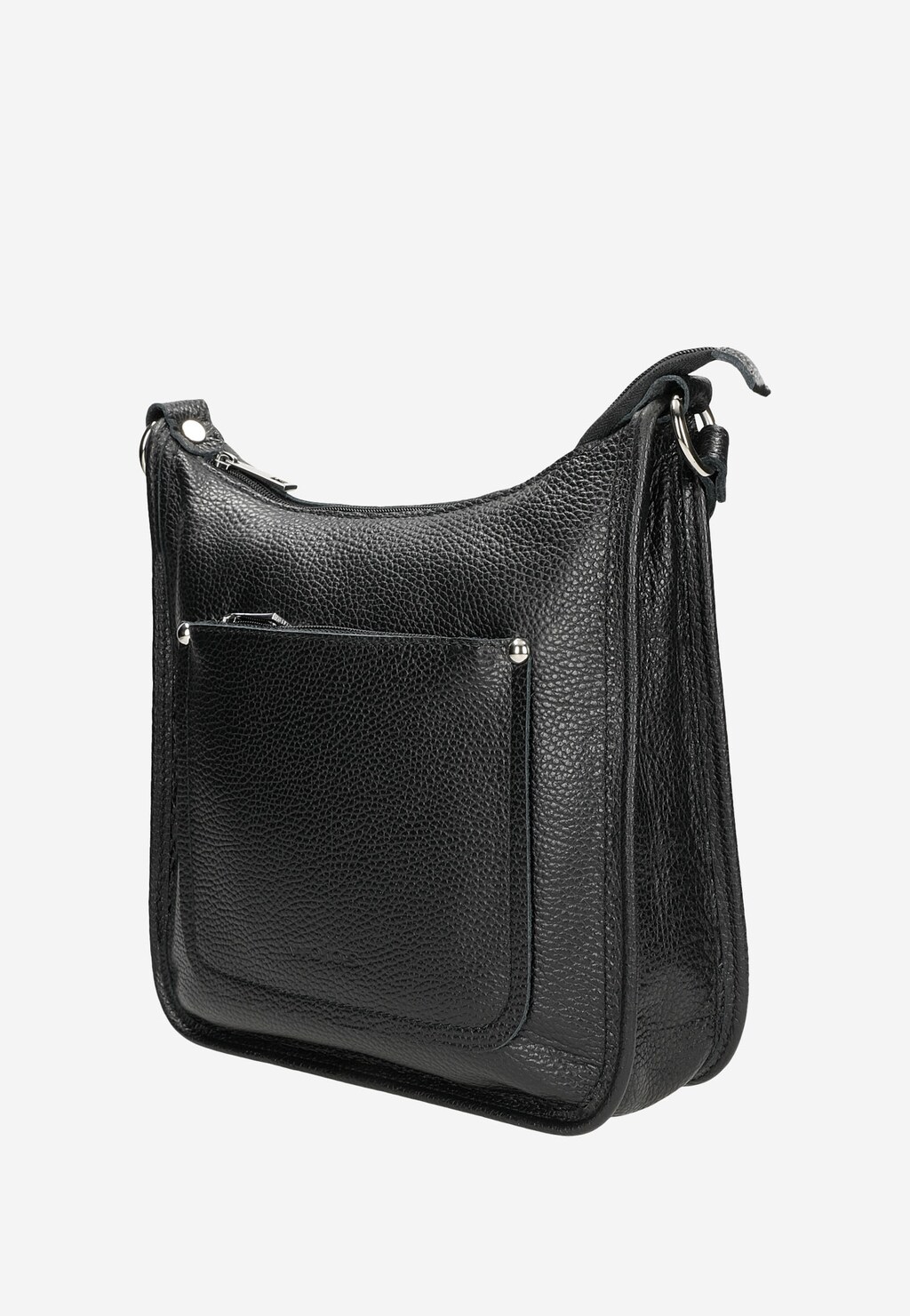 Czarna skórzana torebka damska 80278-51 Widok 2