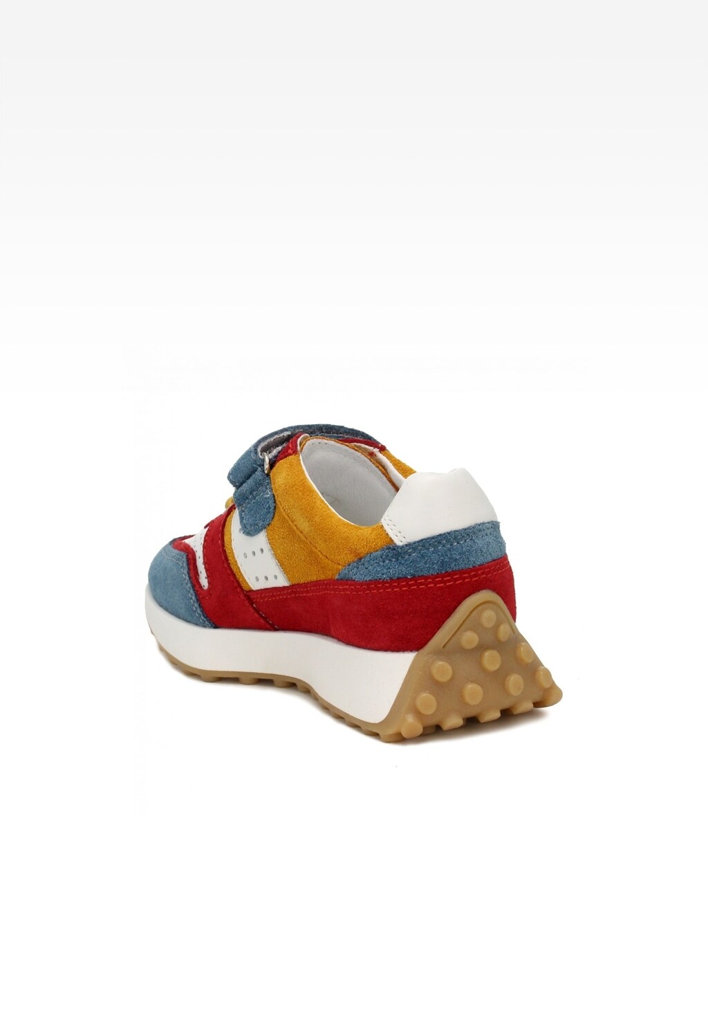 Półbuty BARTEK 11613004, czerwono-niebieski Widok 3