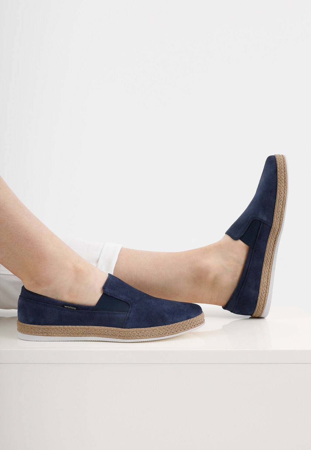 Kožené poltopánky dámske na každodenné nosenie 46149-66 Widok 8