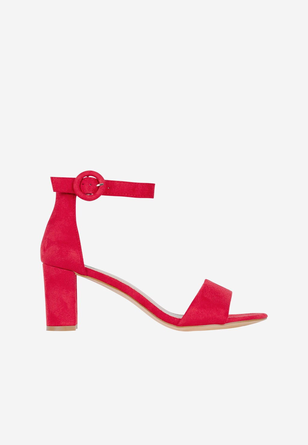 WJS czerwone sandały damskie na słupku WJS74004-55 Widok 1