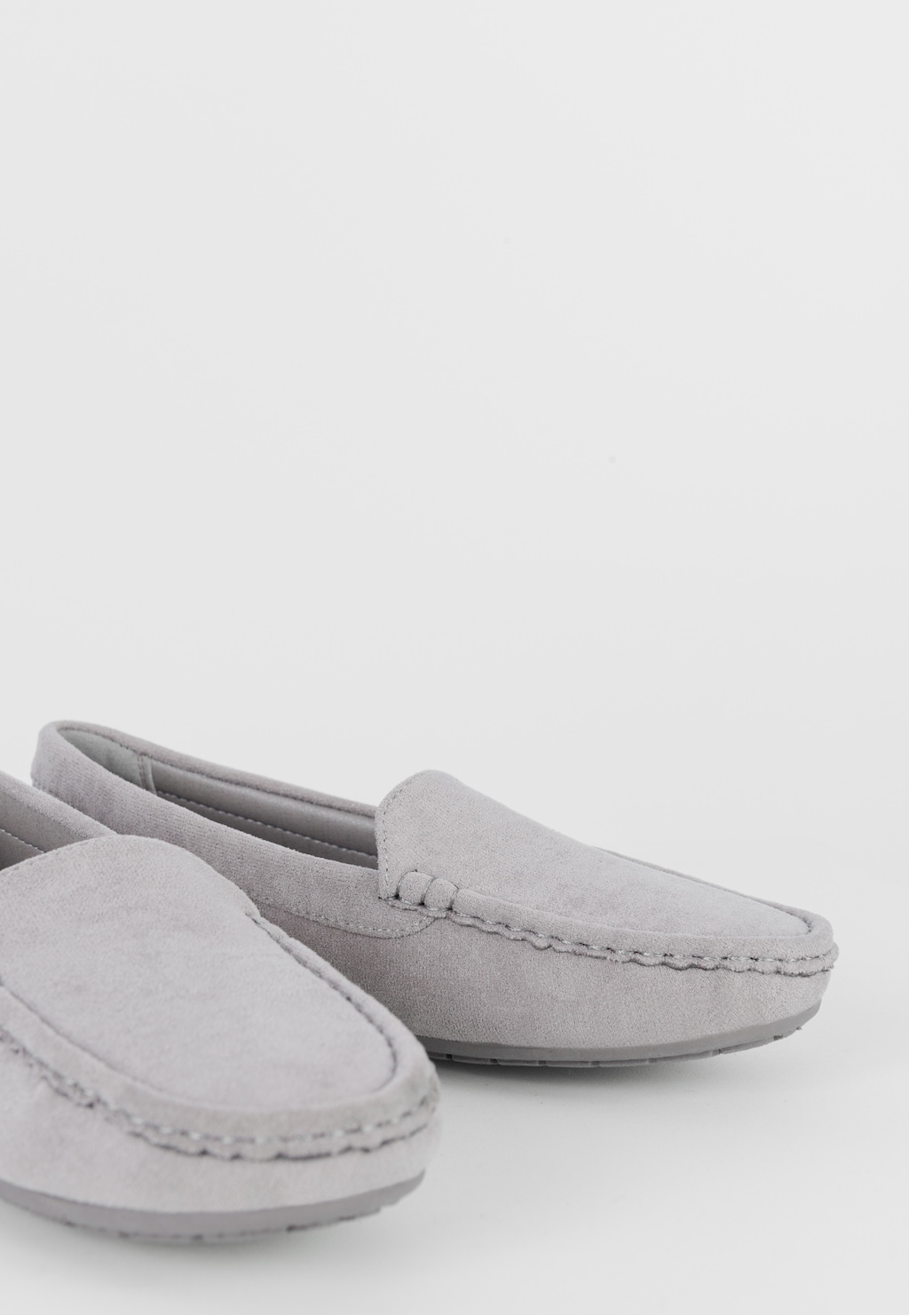 WJS stylowe szare mokasyny damskie WJS70000-60 Widok 4