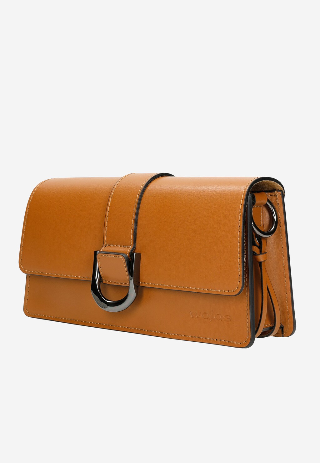 Jasnobrązowa torebka damska typu baguette 80267-53 Widok 3