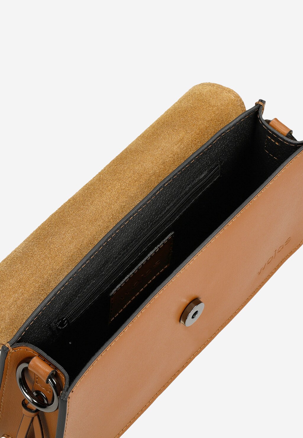 Jasnobrązowa torebka damska typu baguette 80267-53 Widok 7