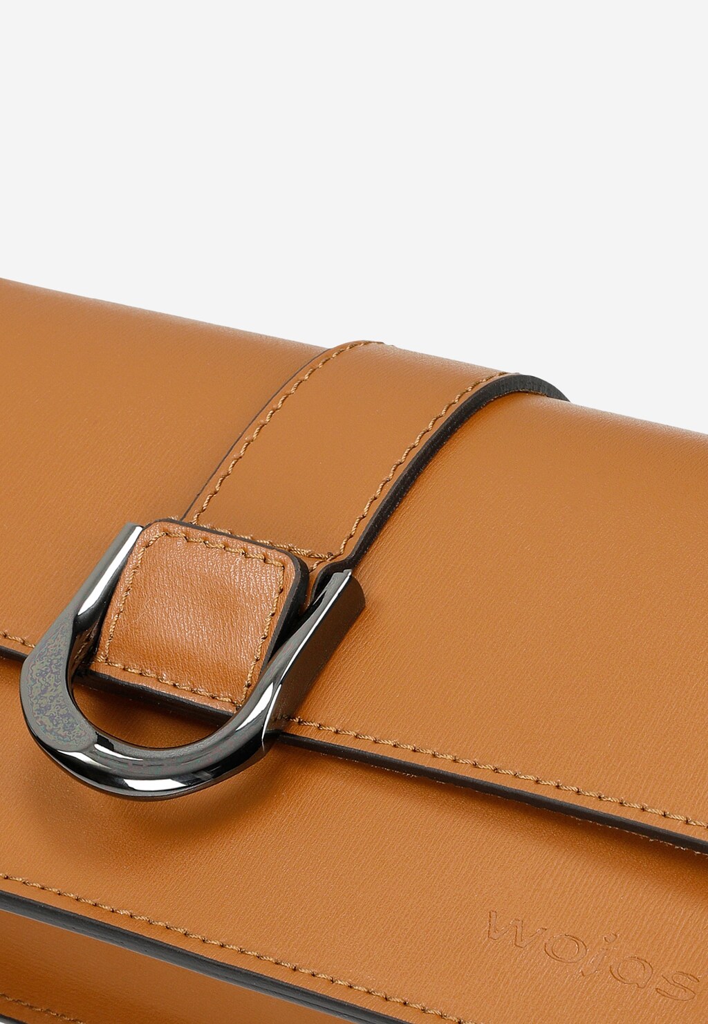 Jasnobrązowa torebka damska typu baguette 80267-53 Widok 8