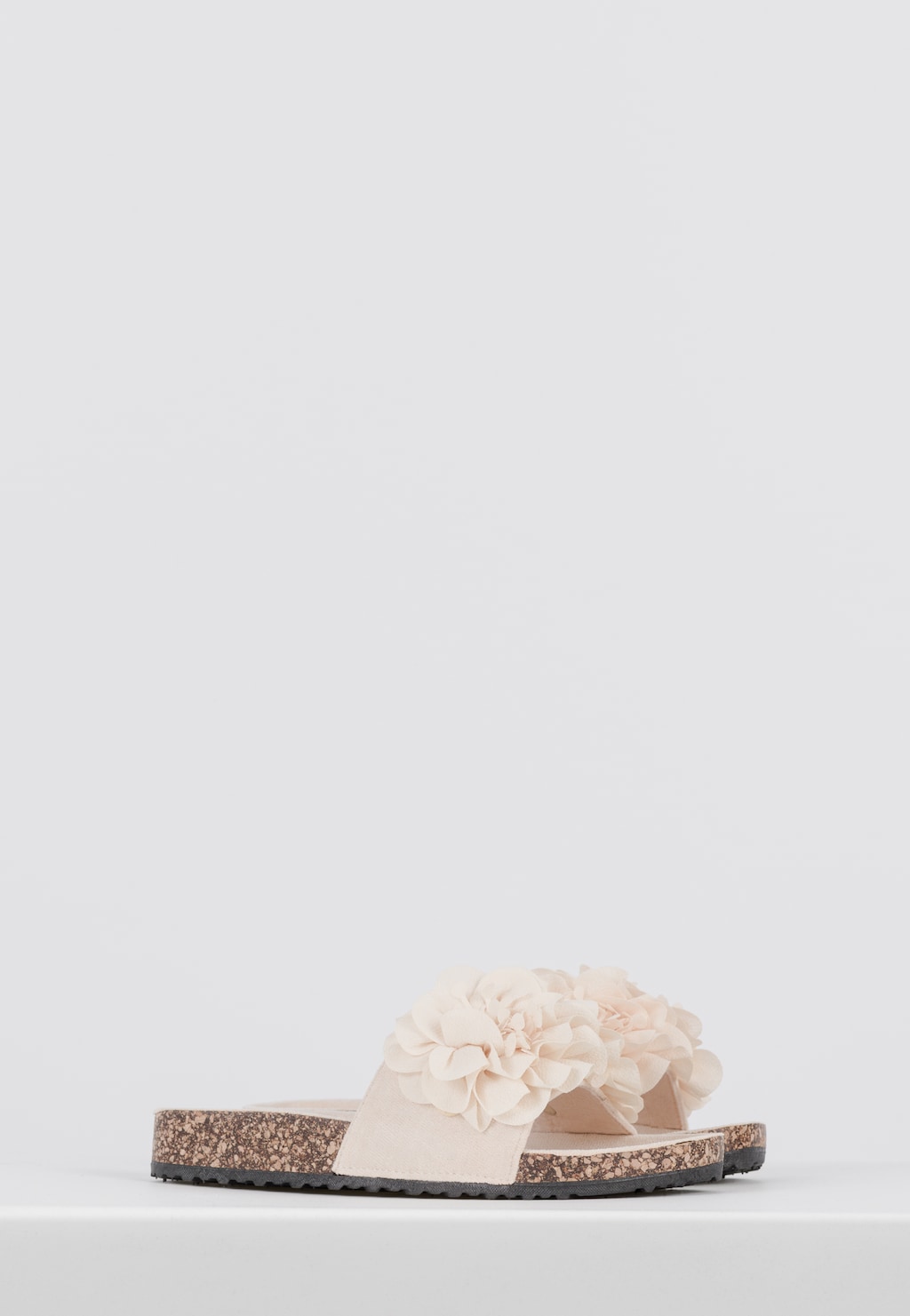 Štýlové letné šľapky dámske v obľúbenej béžovej farbe WJS71017-84 Widok 3