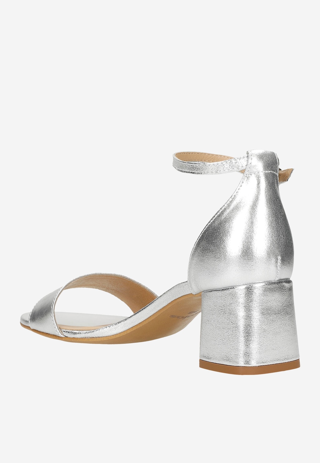 Objavte svet nápaditosti v strieborných letných sandáloch 76051-59 Widok 4