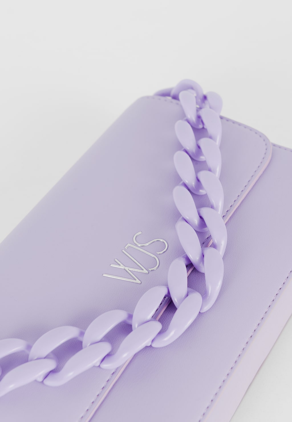 WJS fioletowa torebka damska z masywnym łańcuchem WJS76084-56 Widok 3