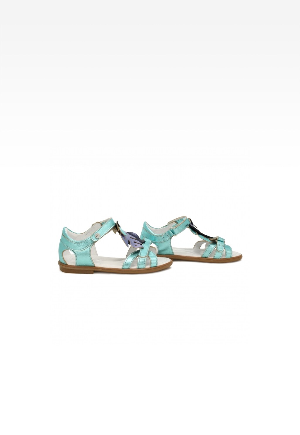 Sandały BARTEK 16182038, dla dziewcząt, zielony Widok 4