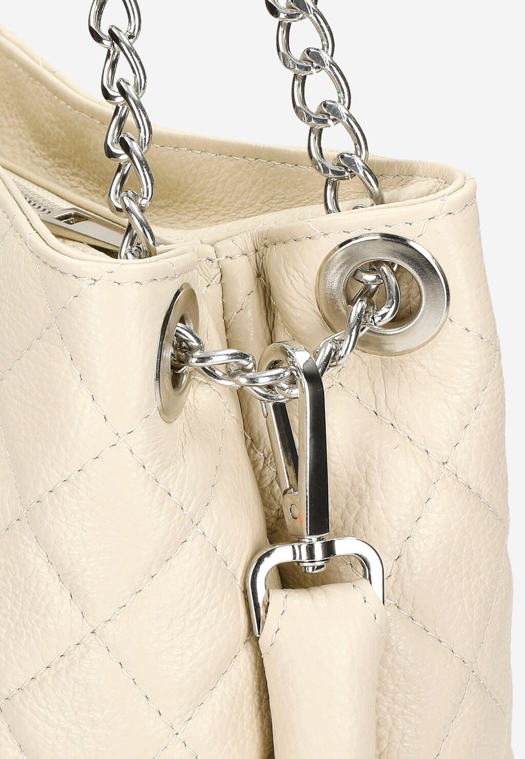 Béžová dámska kabelka je ideálny spoločník na každý deň 80260-54 Widok 6