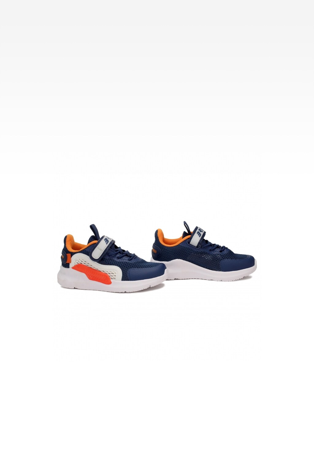 Półbuty BARTEK 15626003 II, granatowo-pomarańczowy Widok 4