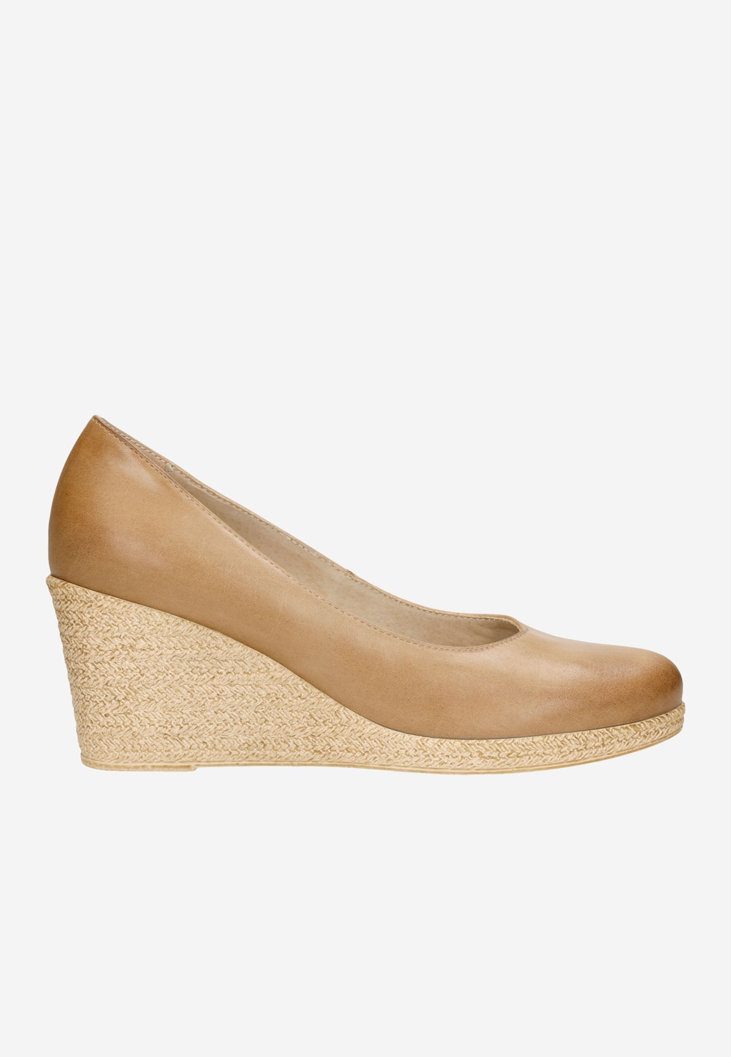 Béžové lodičky na kline čakajú na každú nákupnú maniačku 35077-54 Widok 2